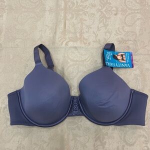 NWT‎ Vanity Fair Women's Intimates Bra Violet 40C